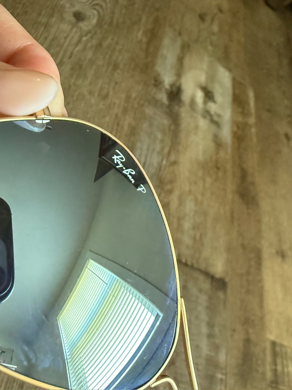 Ray-Ban Polarized Aviators - Picture 2 of 5